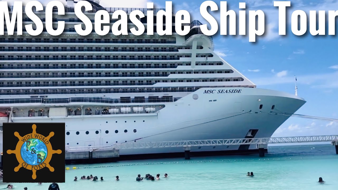 MSC Seaside Guided Ship Tour