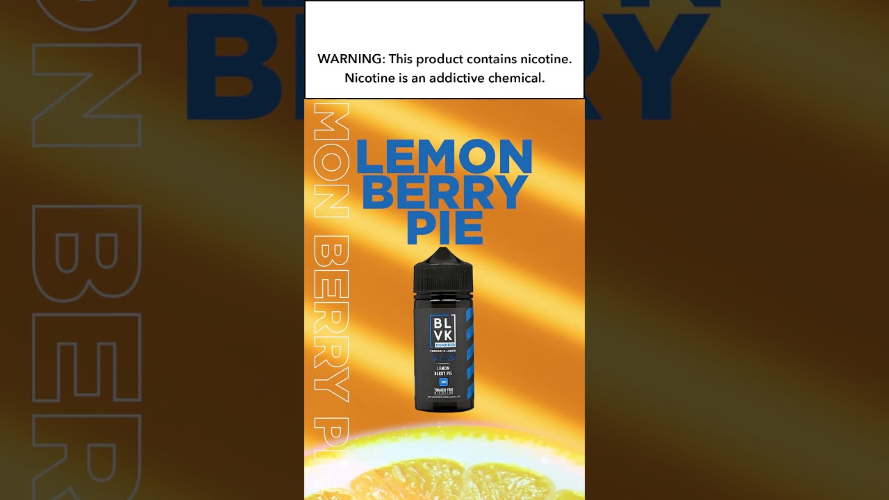 BLVK | Lemon Berry Pie 100ML