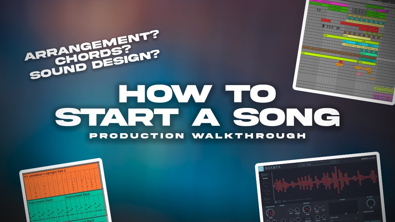 [jaron tutorial 2022?] HOW TO START A SONG (from scratch)