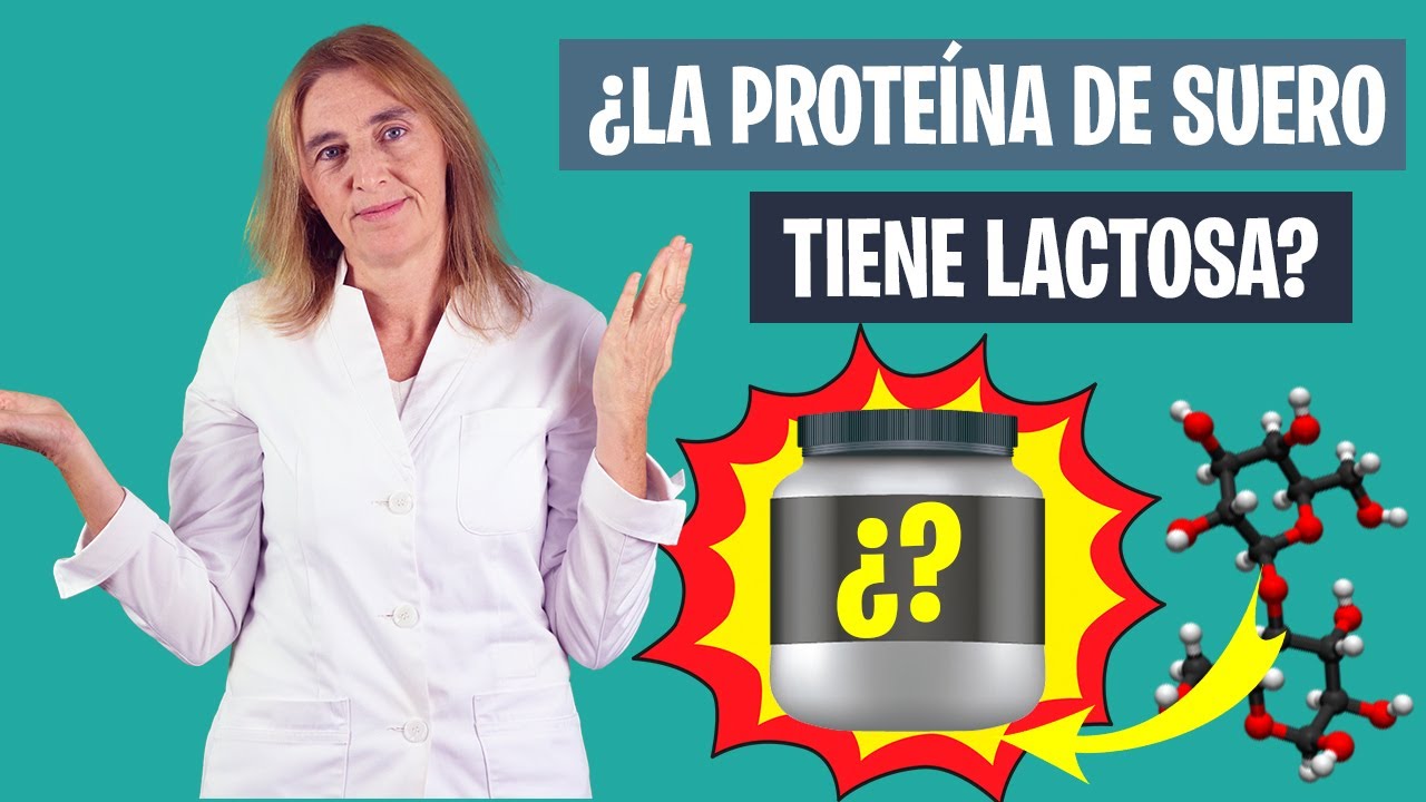 PROTEÍNA de SUERO e INTOLERANCIA a la LACTOSA | Tomar whey con intolerancia | Nutrición deportiva