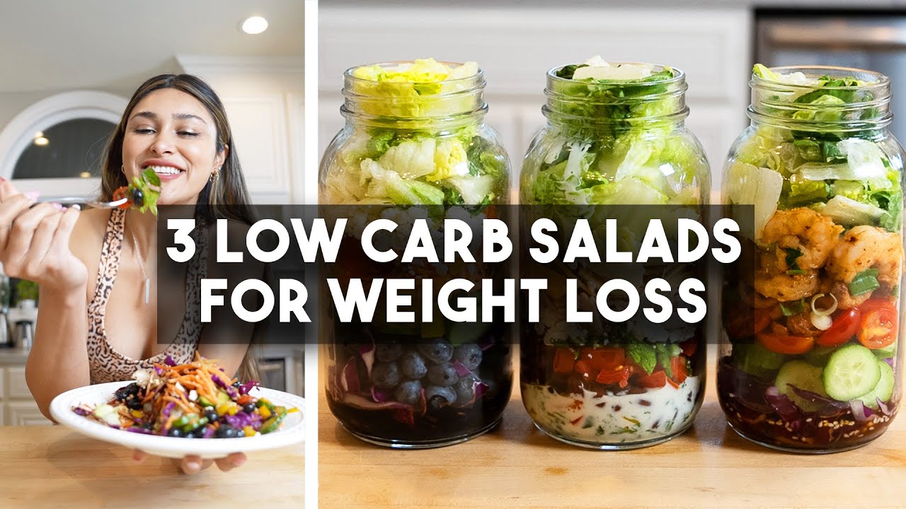 The Best Salads If You&rsquo;re Trying to Lose Weight | Meal Prep | Keto