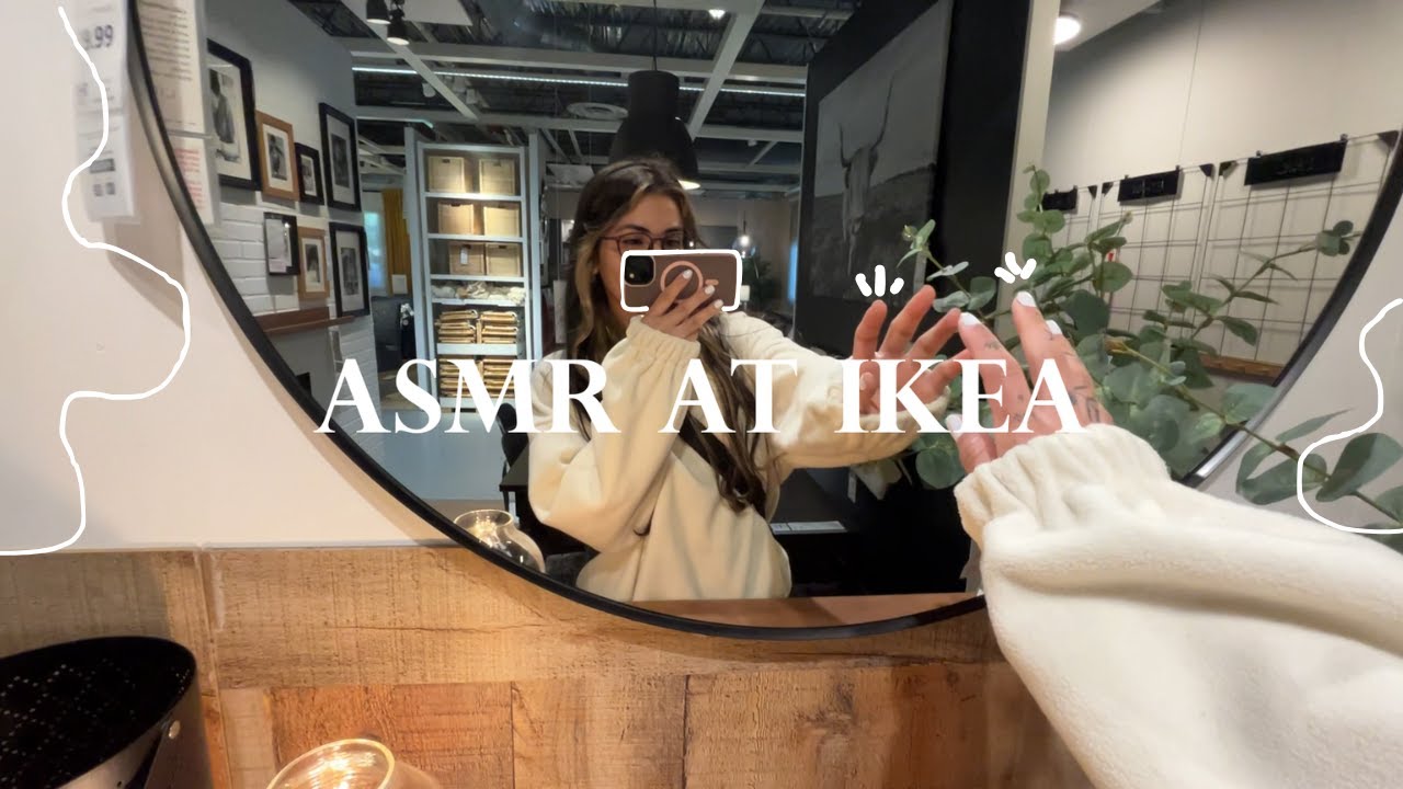 ASMR Постукивание и царапание по всему Ikea *тихо*