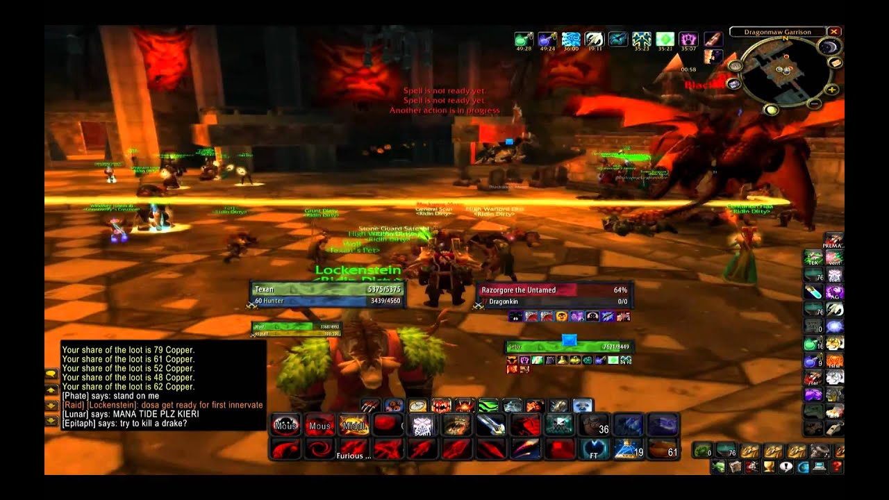 Feenix 1.12.1 WoW Razorgore Ridin Dirty