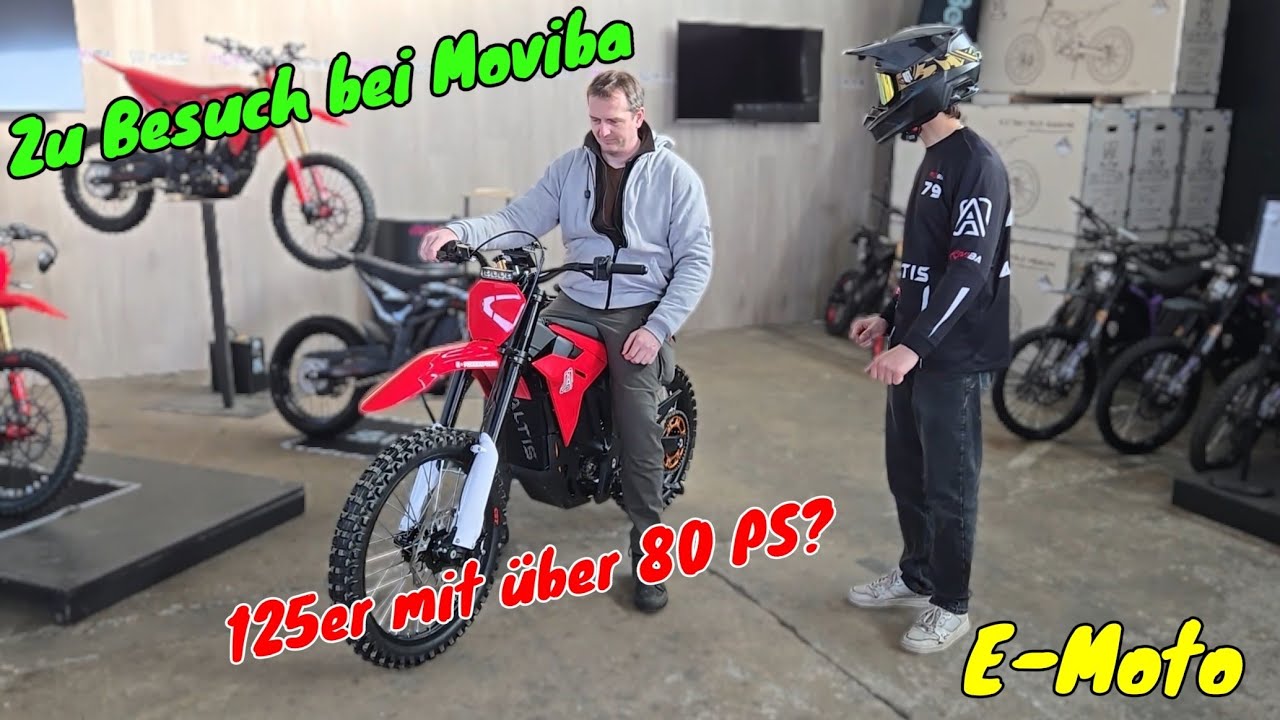 Zu Besuch bei MOVIBA | Spaß auf zwei Rädern | Sur-Ron, E-Ride Pro, 79er & Altis | Ohne Führerschein