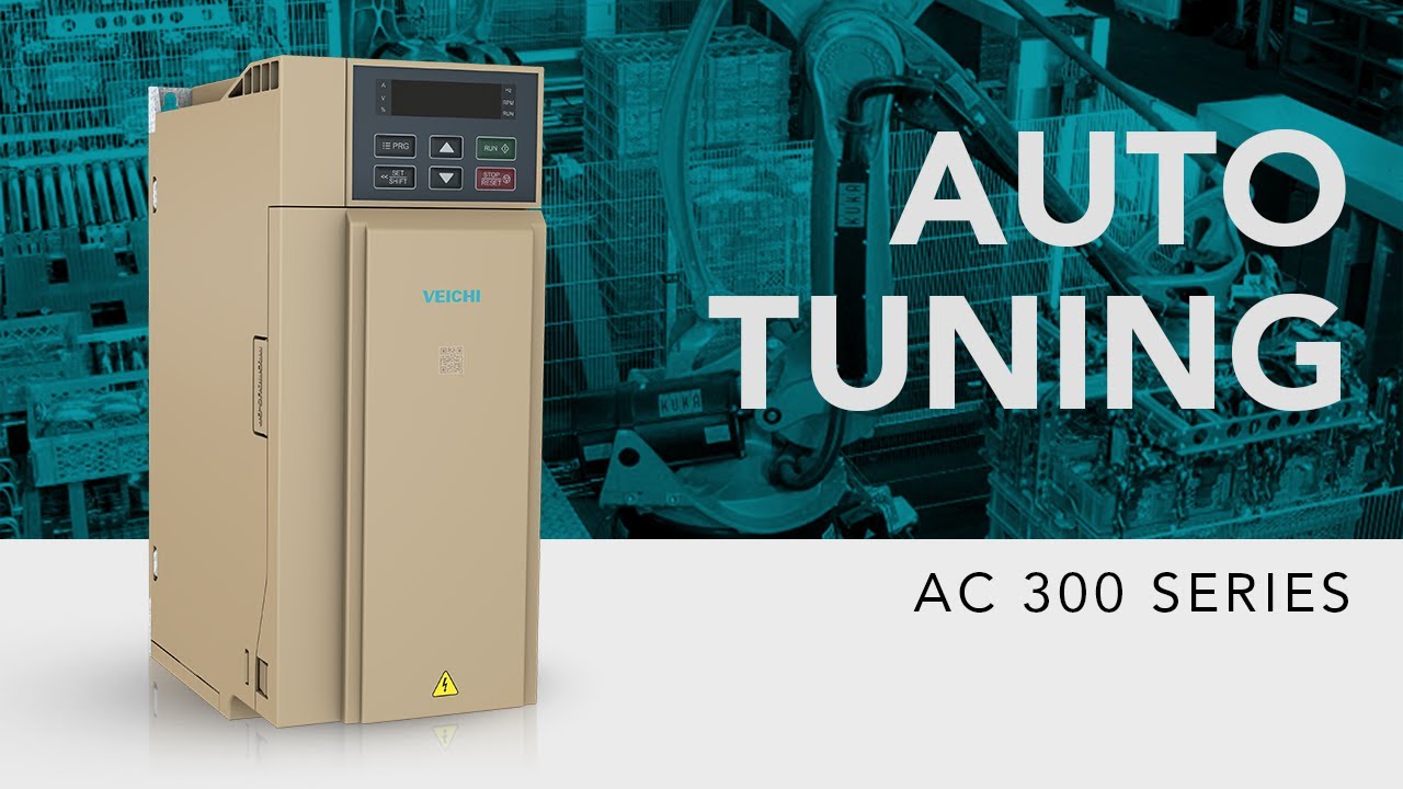 Veichi Inverter Auto Tuning - AC300 Series