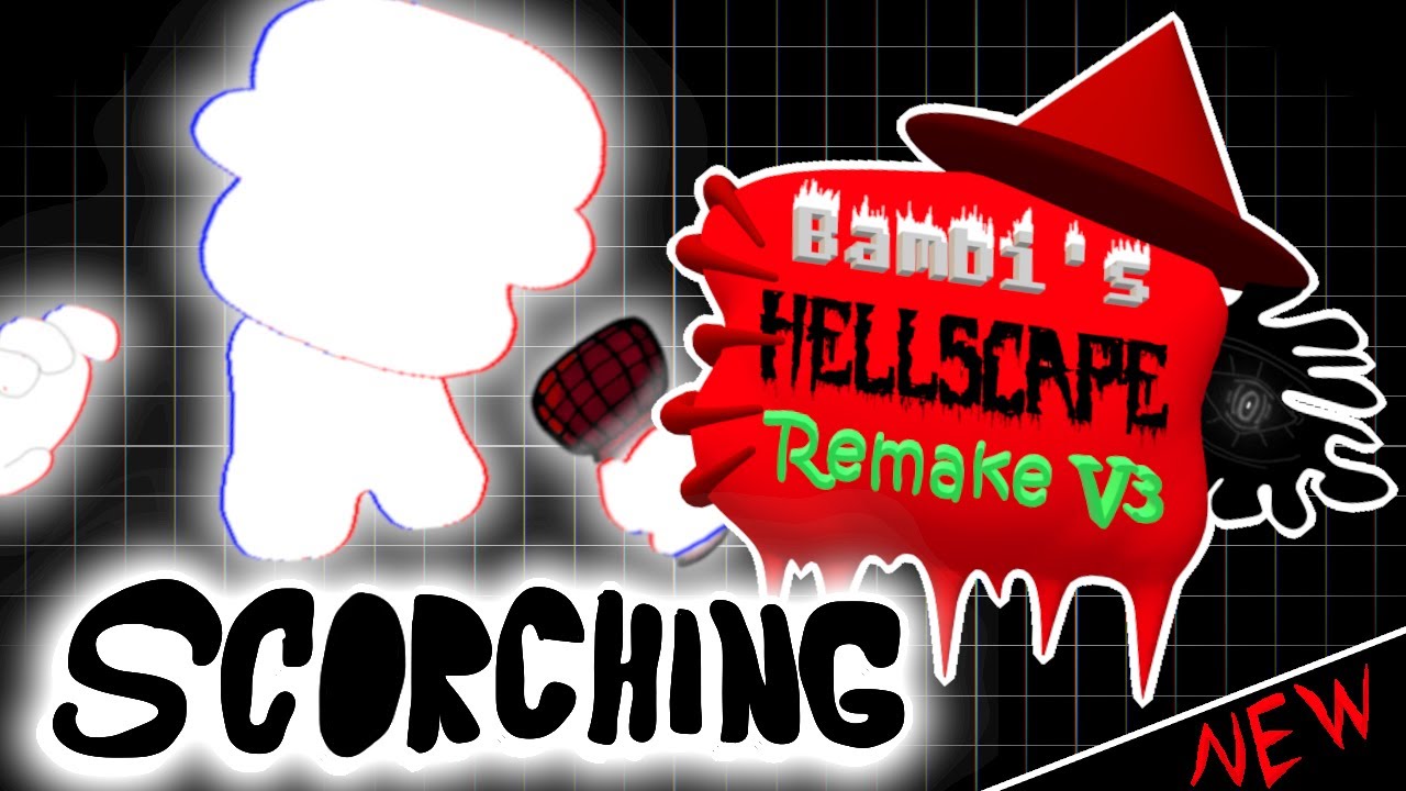 || FNF || The Bambi's Hellscape remake V3  || Scorching ||