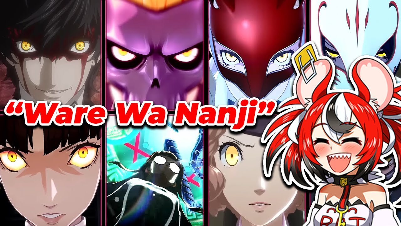 Bae Reaction To All Persona 5 Awakening Scenes [ Hololive EN ]