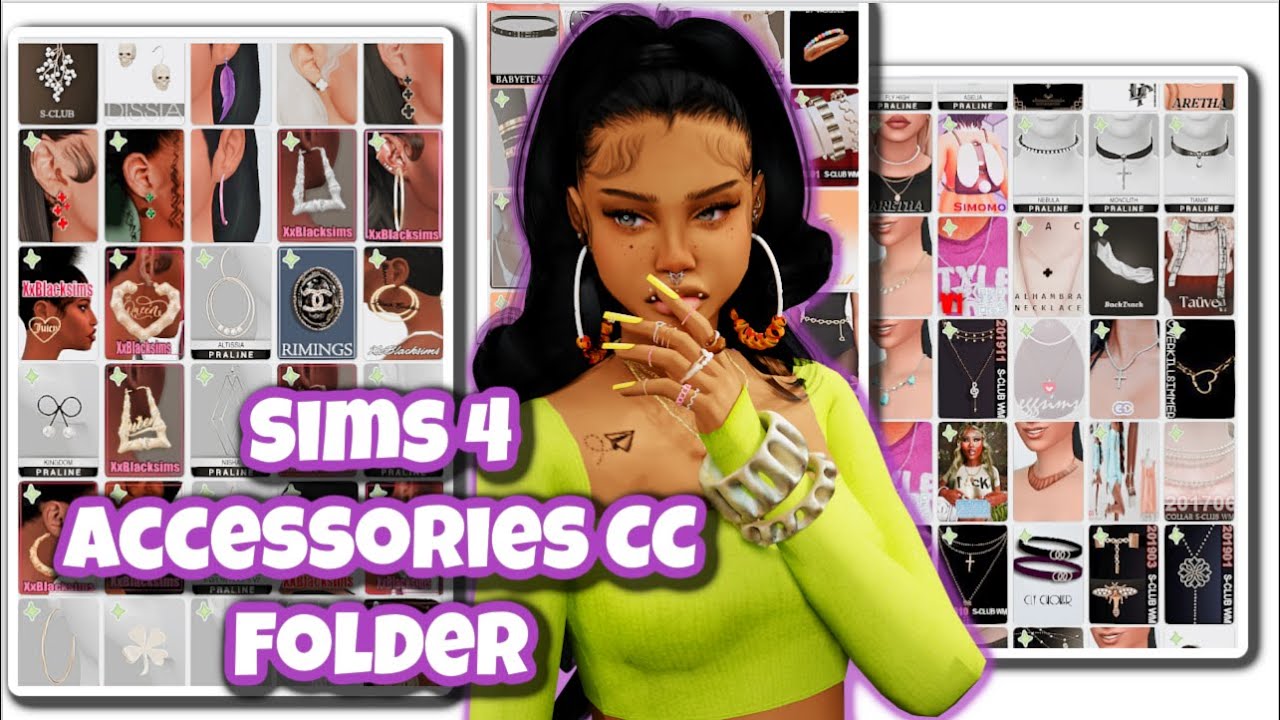 Sims 4 Accessories CC Folder