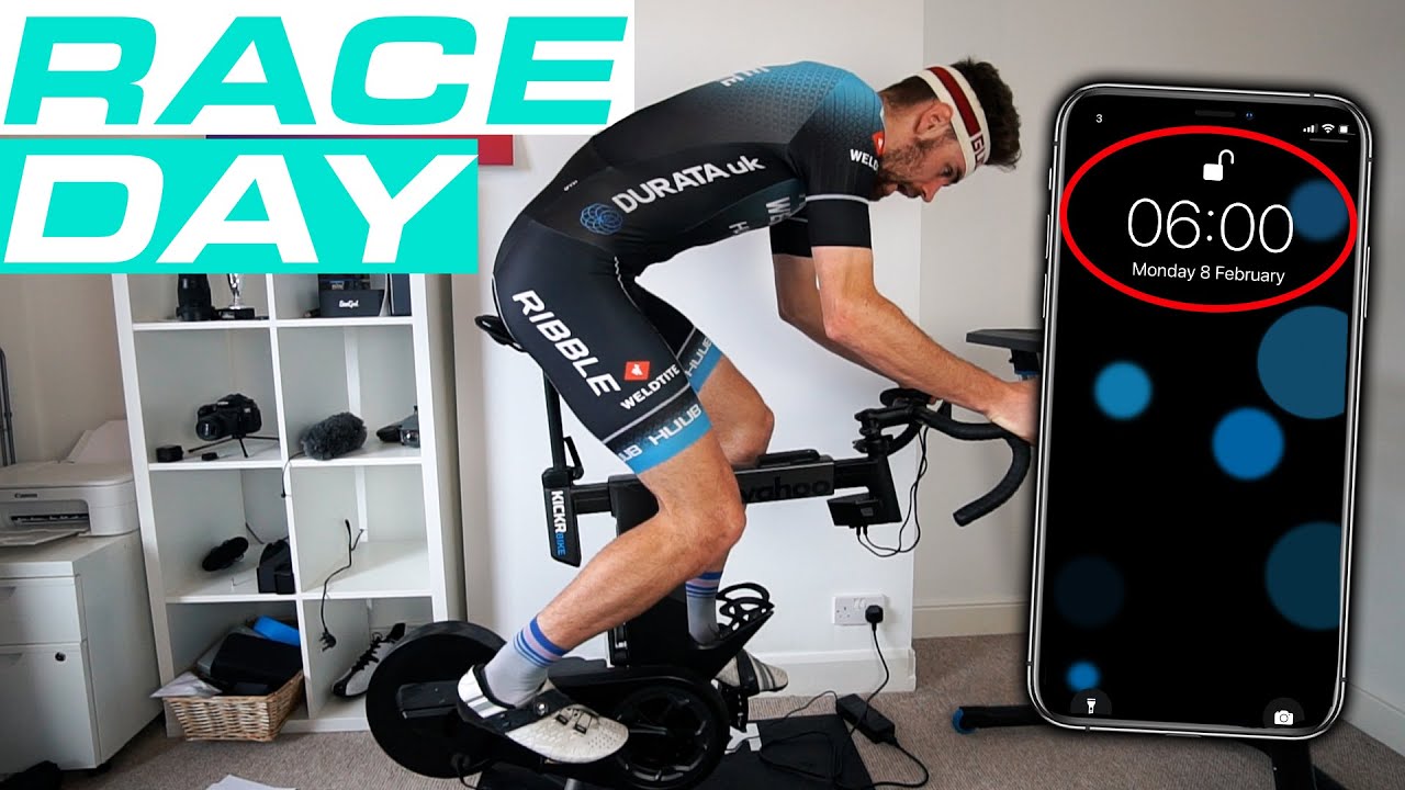 my Zwift Race day routine