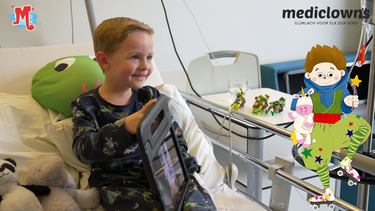 De magie van een glimlach: Mediclown Spik en de kracht van aanwezigheid.