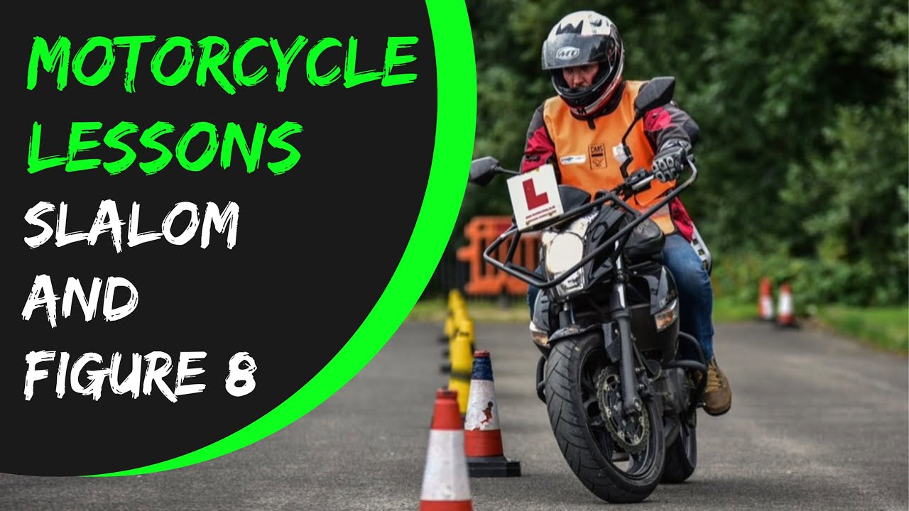 Slalom & Figure of 8 made easy!  Motorcycle Module 1 DAS training,  easy when you know how!