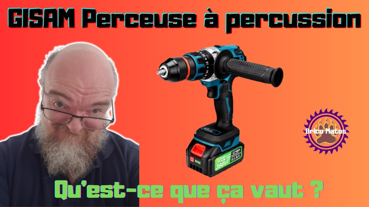 Gisam  perceuse à percussion