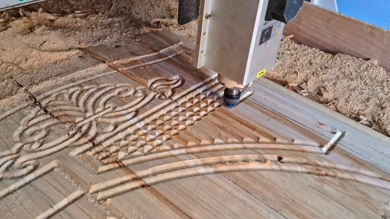 Door Design with CNC machine | Nitish Sharma