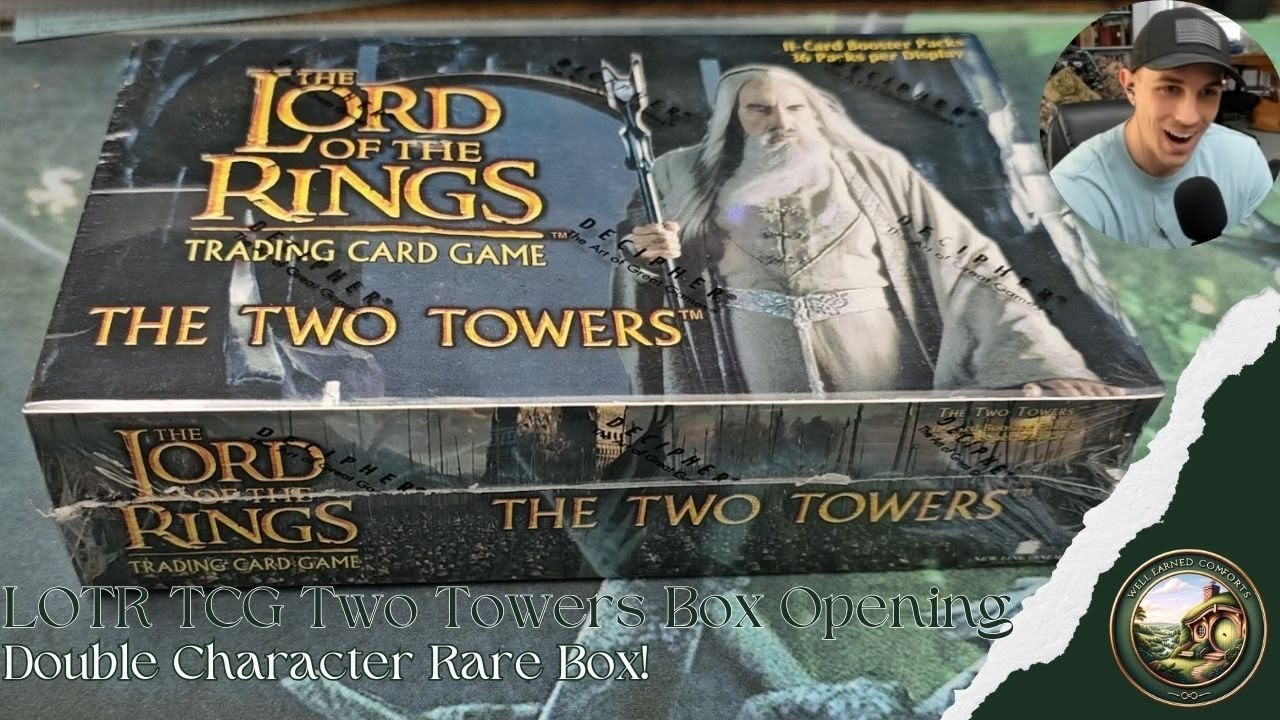 Double Rare Two Towers LotR TCG Box Opening!