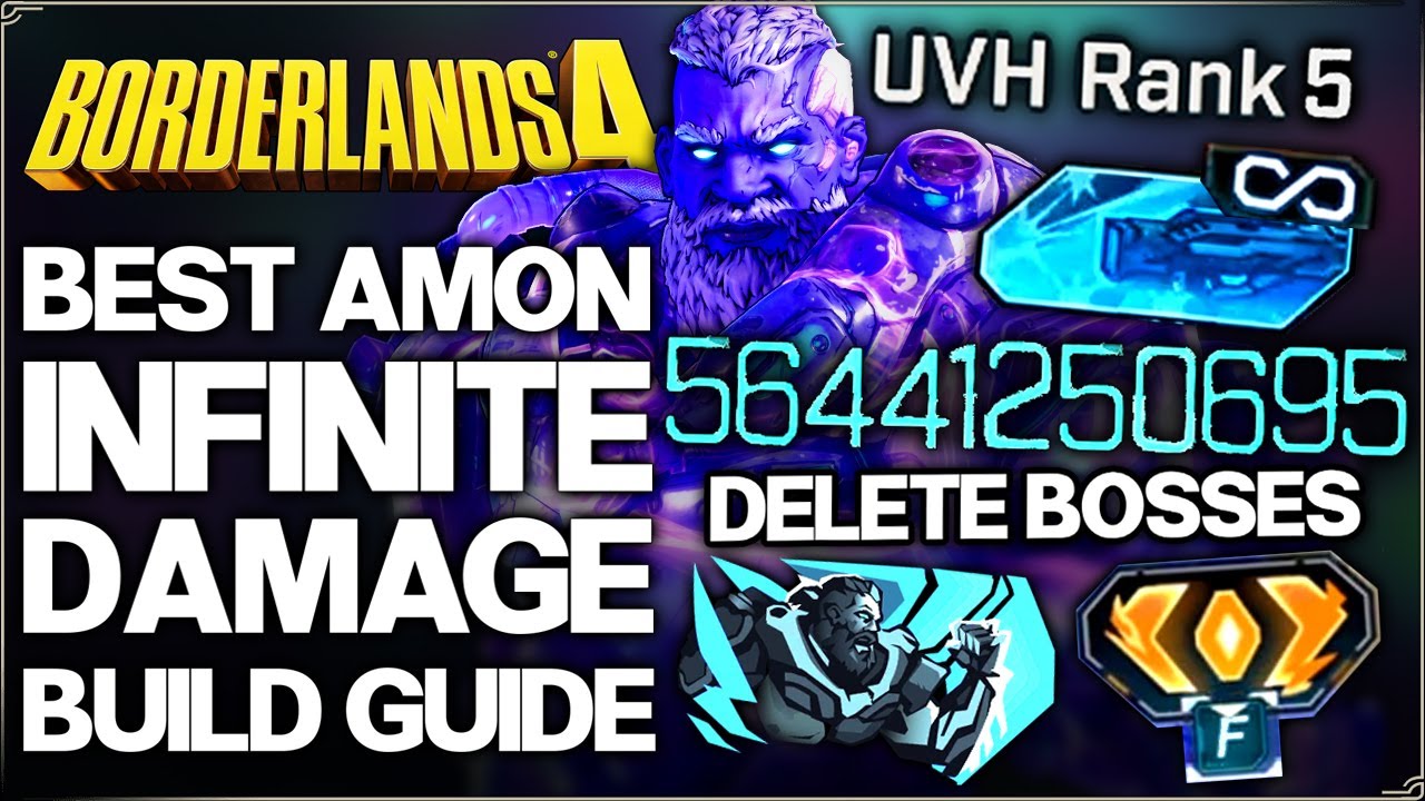 Borderlands 4 - New Best Broken OP Amon Build - Easy 1 Shot ANY Boss - UVH Rank 5 & Endgame Guide!