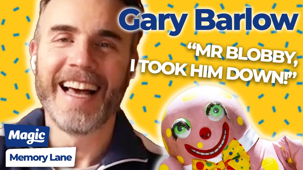 Gary Barlow “MR BLOBBY, I Took Him DOWN!”: Magic's Memory Lane