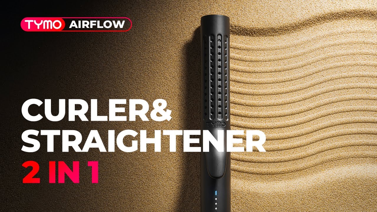 2IN1 CURLER&STRAIGHTENER WITH COOLSHOTS - TYMO AIRFLOW