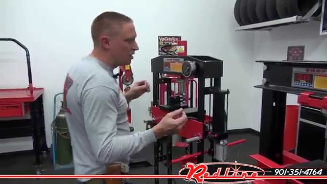 Redline 20 Ton Hydraulic Shop Press Comparison