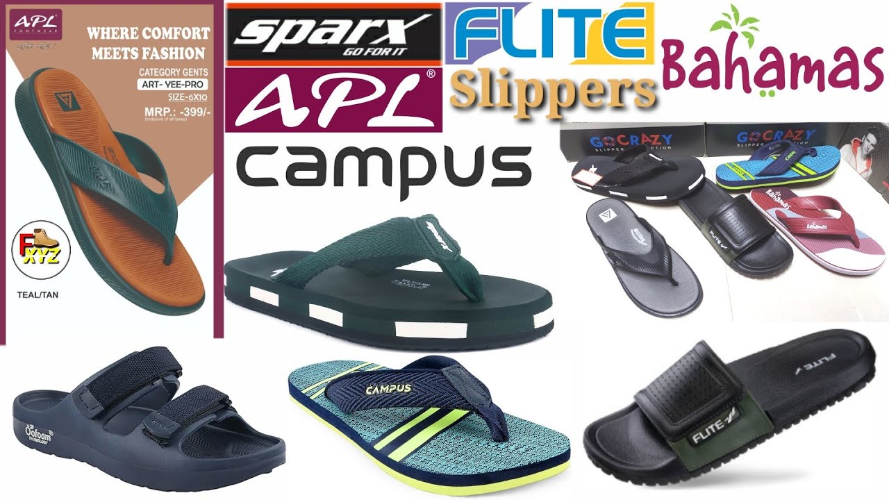 Best 5 Sliders/Flip Flops From For Men🔥|| SLIDERS/FLIPFLOP FOR MEN🔥|| 5 Best Brand Slippers Haul ||