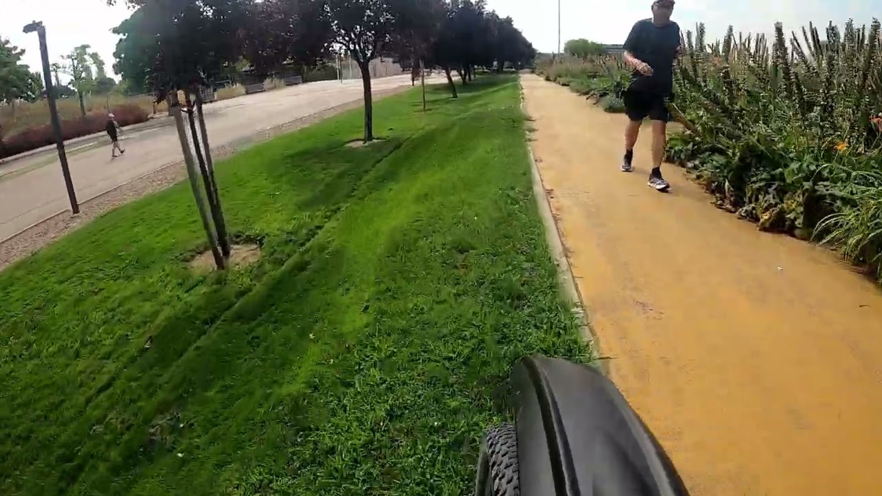 Barajas airport MTB counterclokwise tour ride from Hortaleza Summer- Autumn edition / new trail