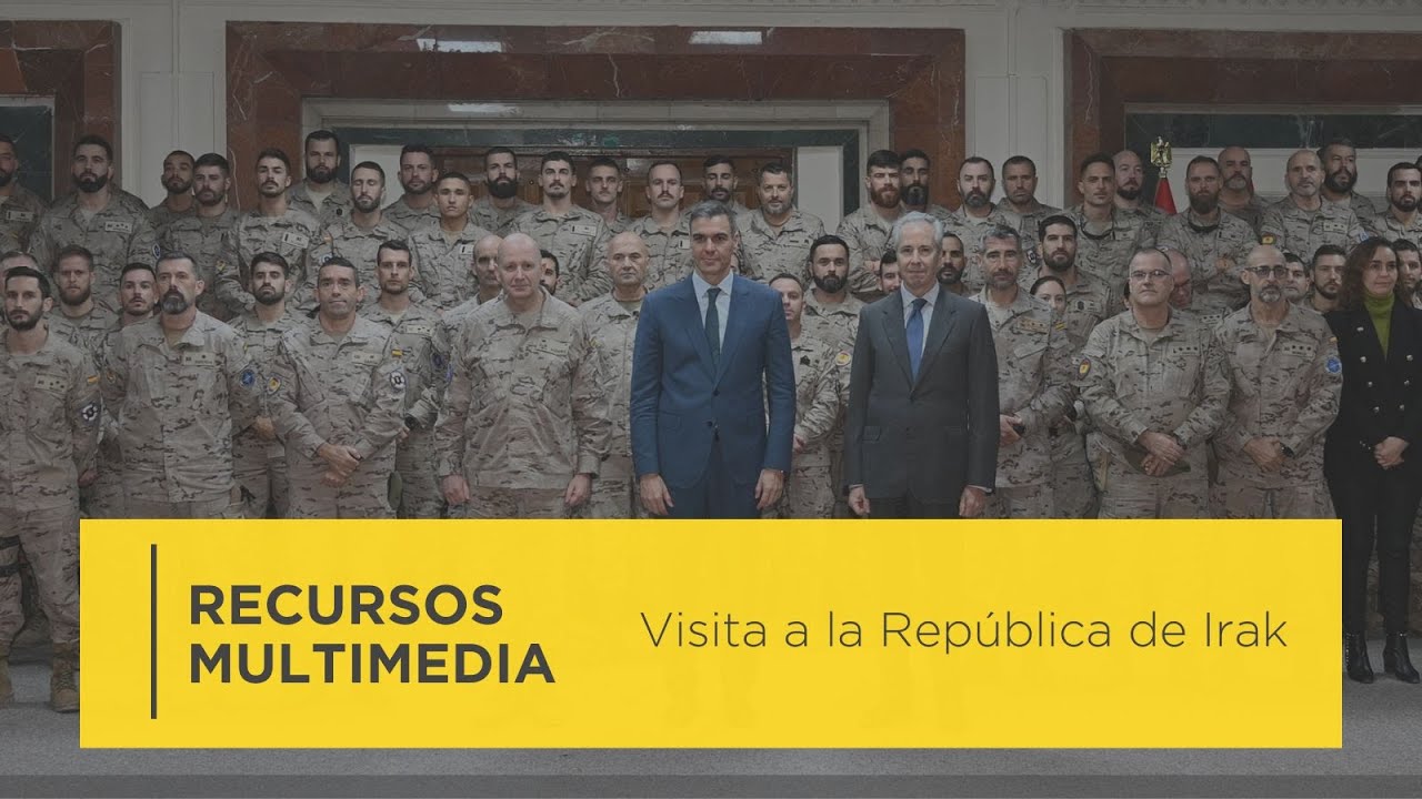Visita de Pedro Sánchez a la República de Irak | Recursos Multimedia