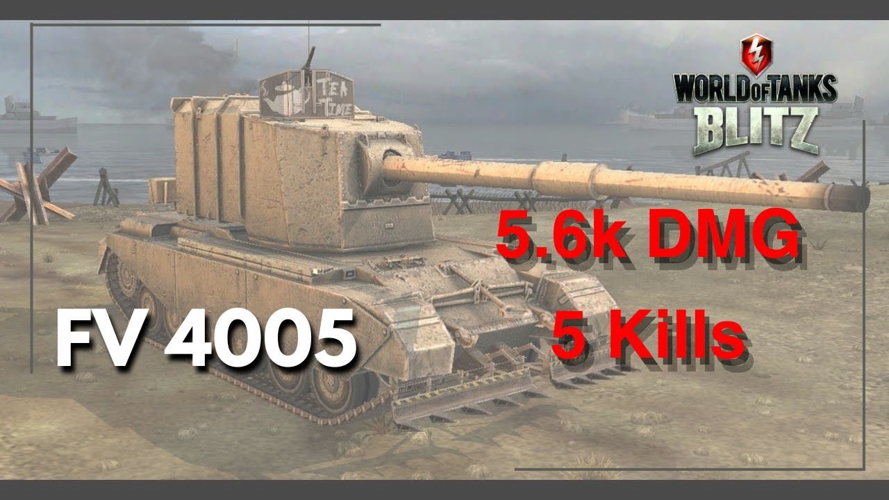 FV4005 5 kills 5.6k Dmg | R2D2_8 | WOTB |