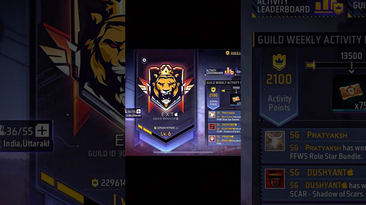 Guild Leader Kisko Milega 😮
