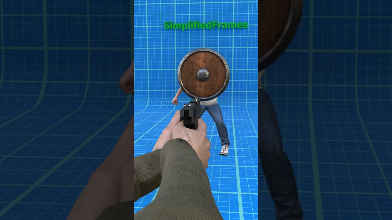Can a Medieval Shield stop a bullet? 😱