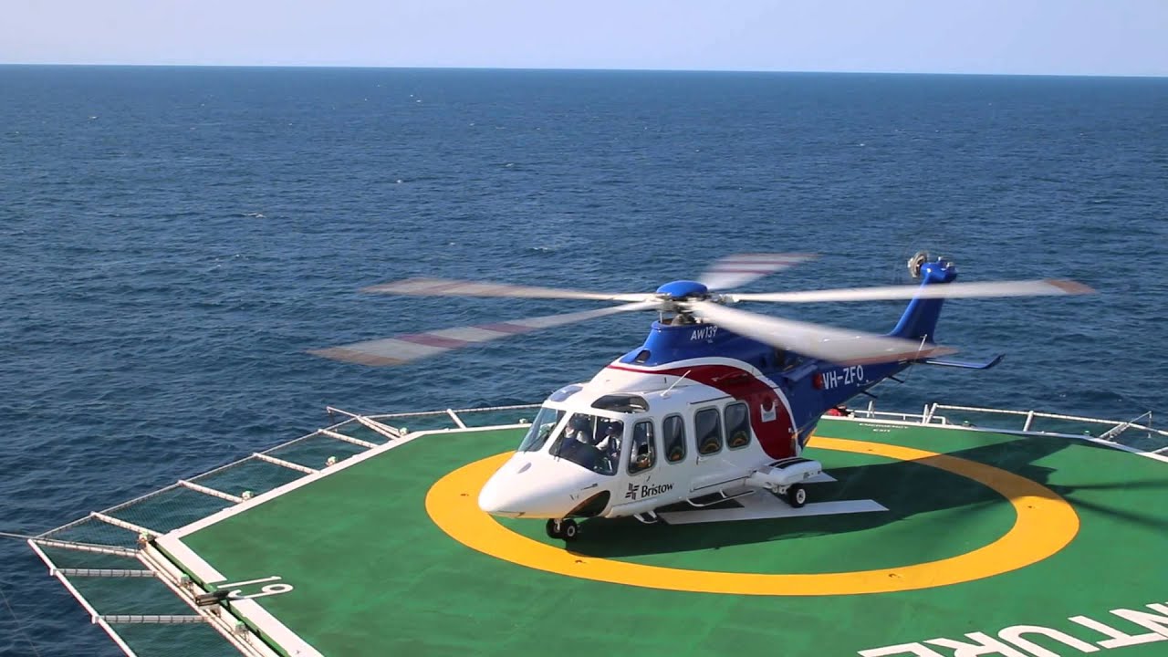 Agusta Westland AW139 Start up and Take off