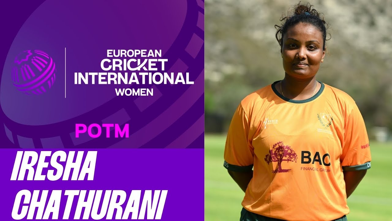 POTM Match 5: I.Chathurani | Highlights | ECN Czechia-Cyprus T20IW, 2025 | 4 May 2025 | ECN25.021