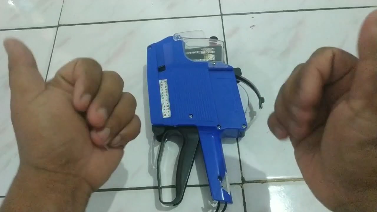 CARA MEMASANG KERTAS ISI ULANG LEBEL HARGA JOYCO MX 6600A