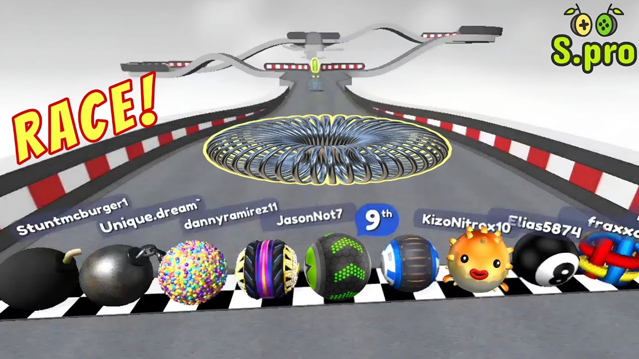 Going Balls - Speedrun Epic Race 258 ᯓ⚽︎ #goingballs #gameplay #marblesrace