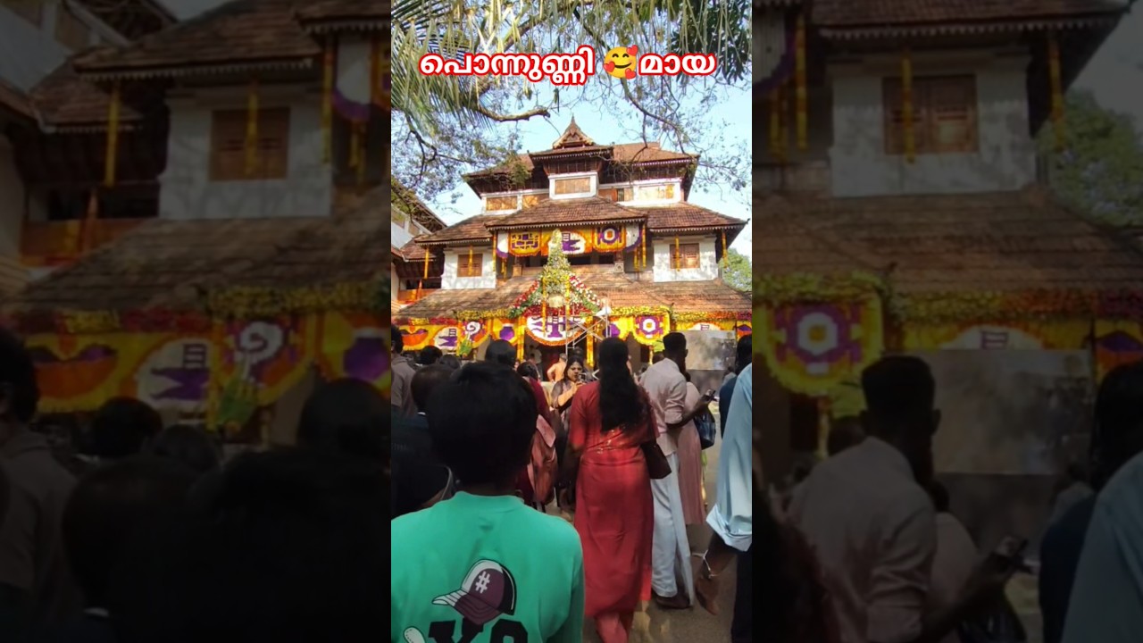 പൊന്നുണ്ണി 🥰മായ avanangattu vishnumaya temple  #vishnumaya #shortvideo #vishnumayaswamytemplekerala