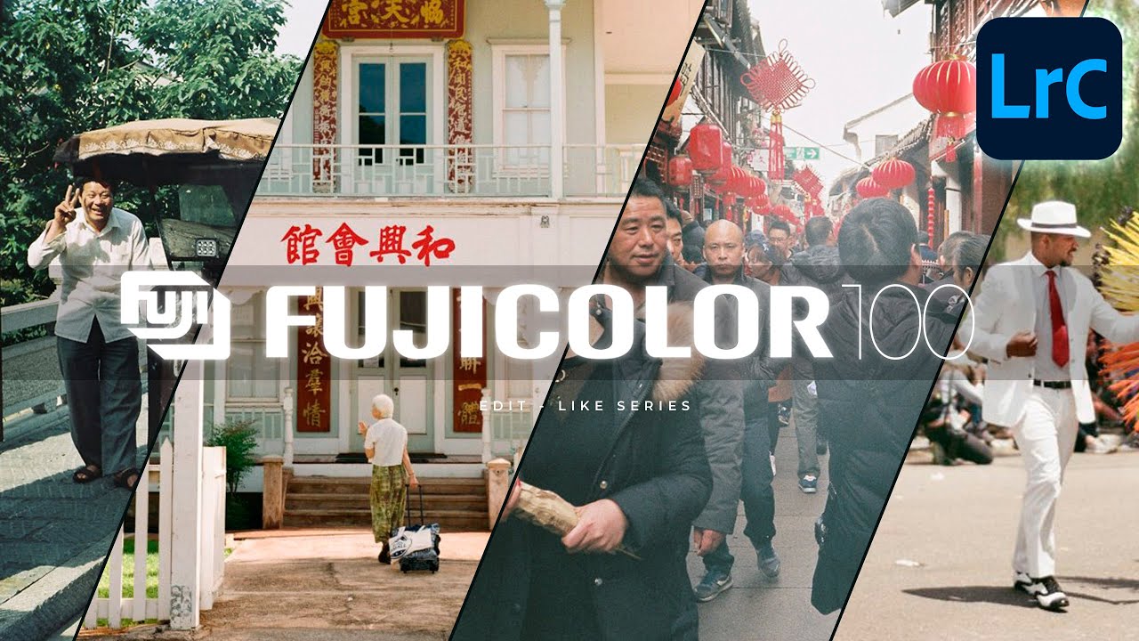 How to Create the FUJIFILM FUJICOLOR 100 Look in Lightroom Classic Tutorial Preset