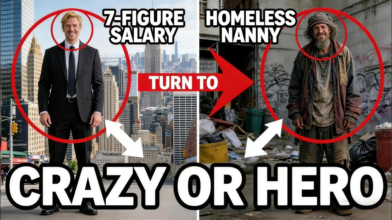 QUIT $600K ANALYST JOB—TO “BABYSIT” HOMELESS? PARENTS: “DON’T COME BACK”#lifelessons #kindness 