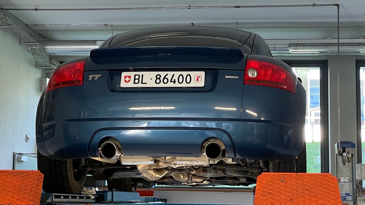 Audi TT 8N 225PS - Original vs. 3” Bull-X Catback Exhaust