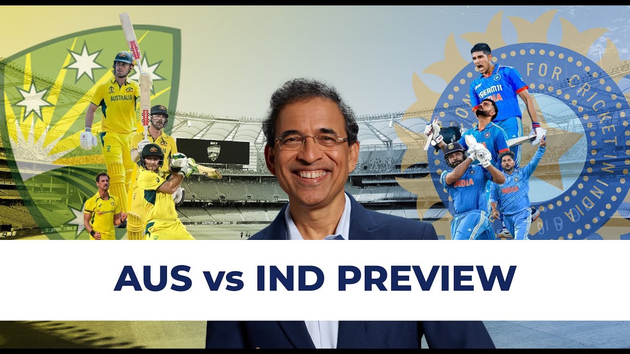 Harsha Bhogle preview AUS v IND ODI series