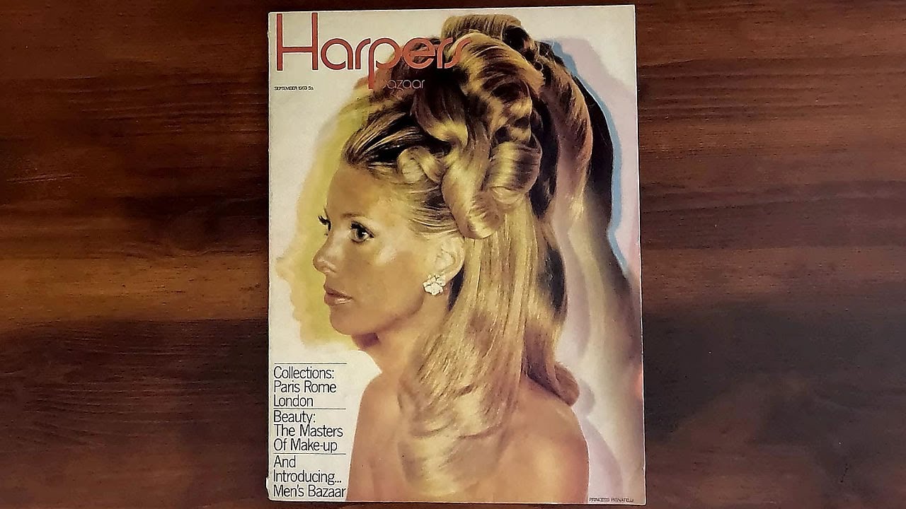 British Harper's Bazaar September 1969 Paris, Rome, London Collections | ASMR Magazine Flip Through