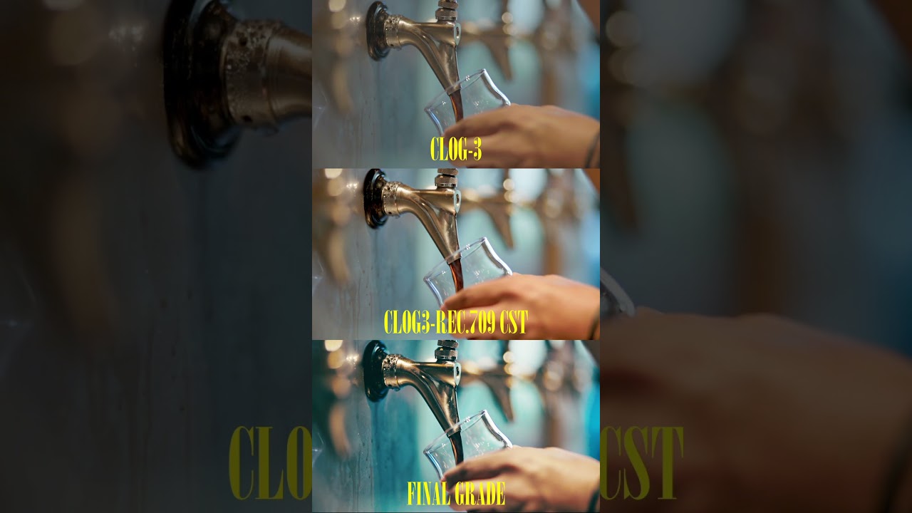 CLog-3 Canon R6 Mark II Color Grading #davinciresolve