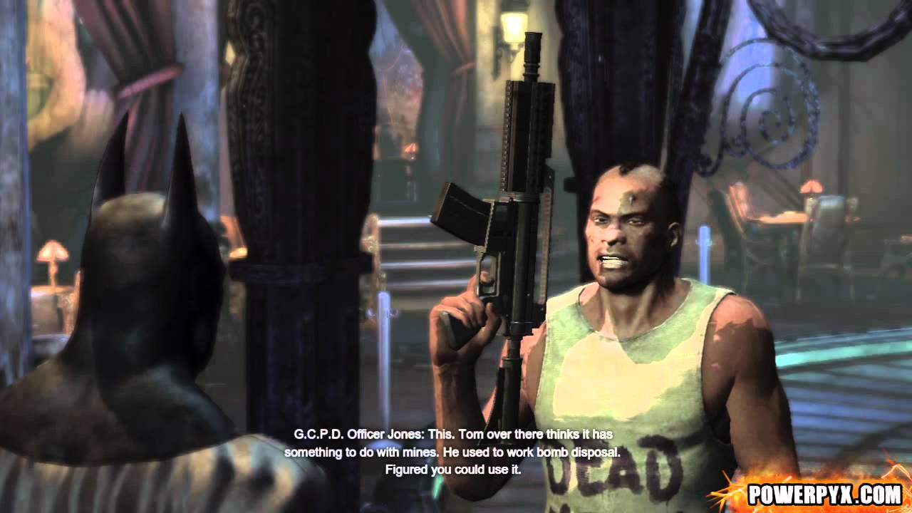 Batman: Arkham City - Remote Hideaway Side Mission (Mine Detonator Gadget)