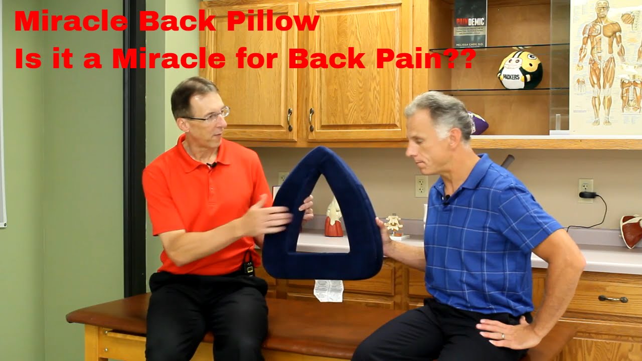 Miracle Back Pillow: Is it a Miracle for Back Pain?  We do the Review.
