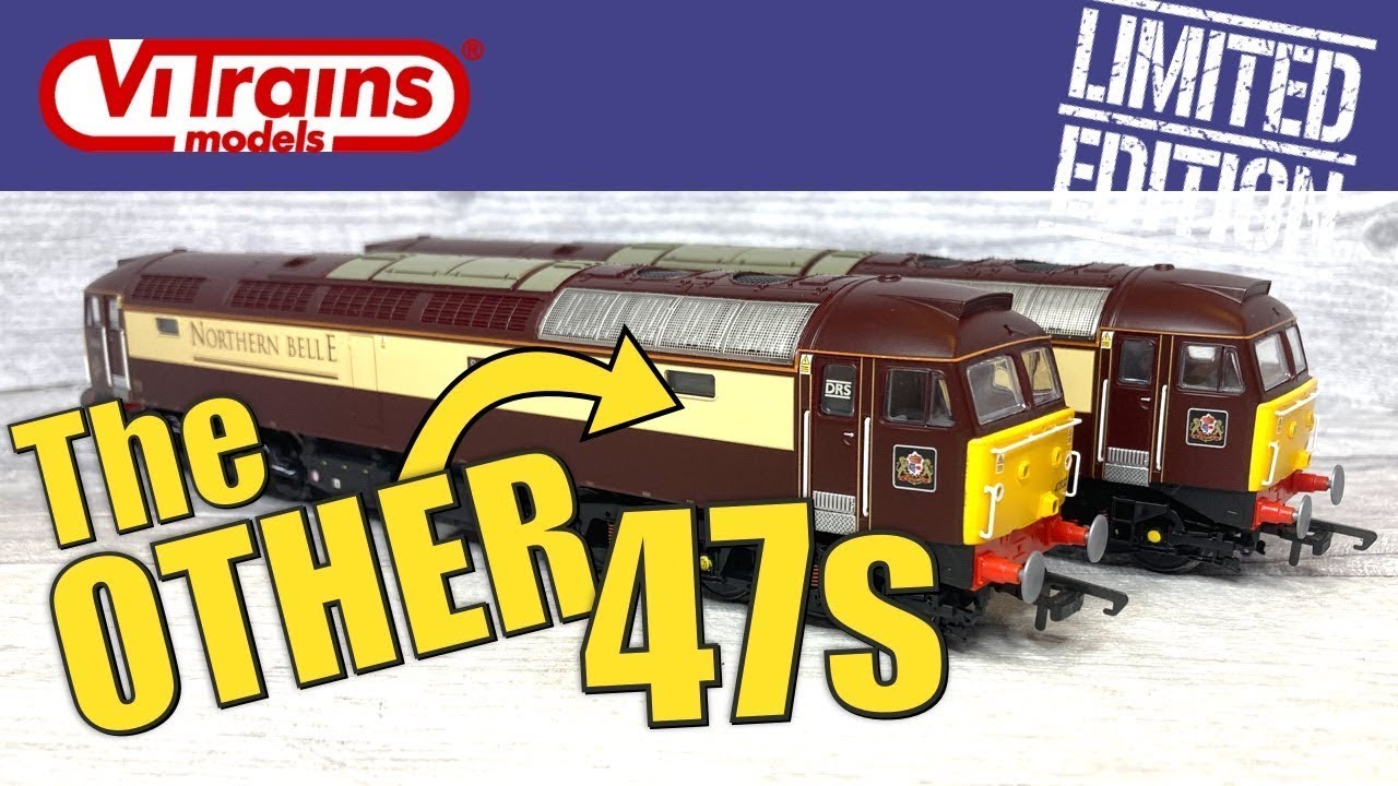 Модель OTHER 47 &mdash; обзоры модели железной дороги ViTrains Limited Edition Northern Belle Class 47s