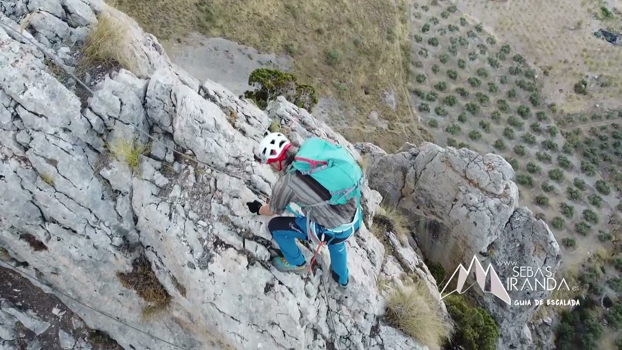 Vía Ferrata Al-Manzur Bedmar - vía cable cresta