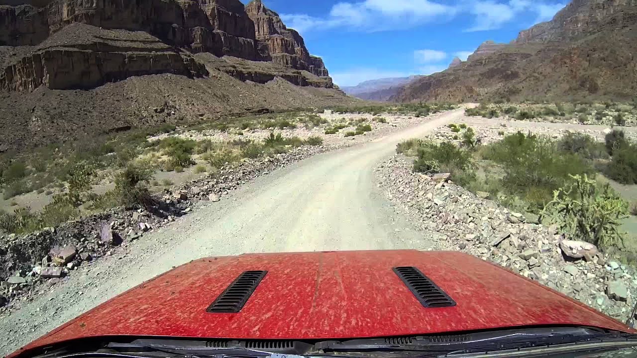 Diamond Creek Road - Driving to the bottom of the Grand Canyon