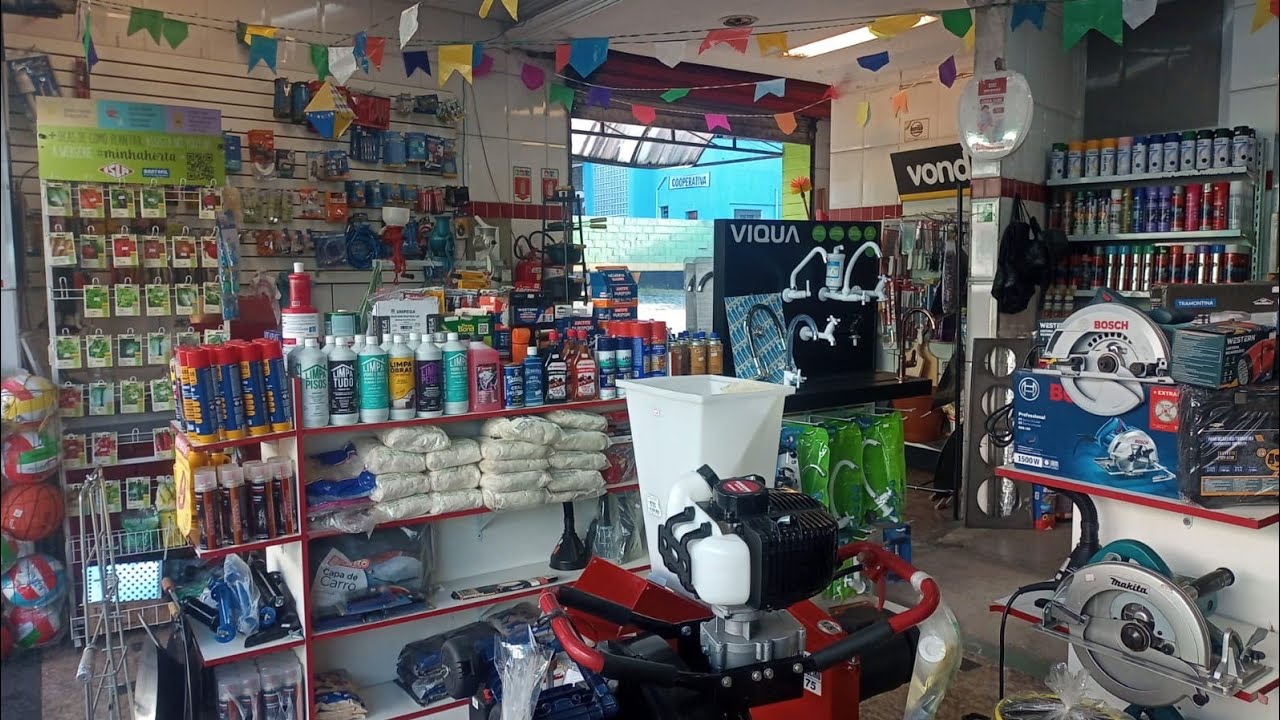 DA GARAGEM A 1000 METROS DE LOJA FERRAGENS FERRAMENTAS MATERIAIS DE CONSTRUÇÃO MINHA LOJA É SUCESSO