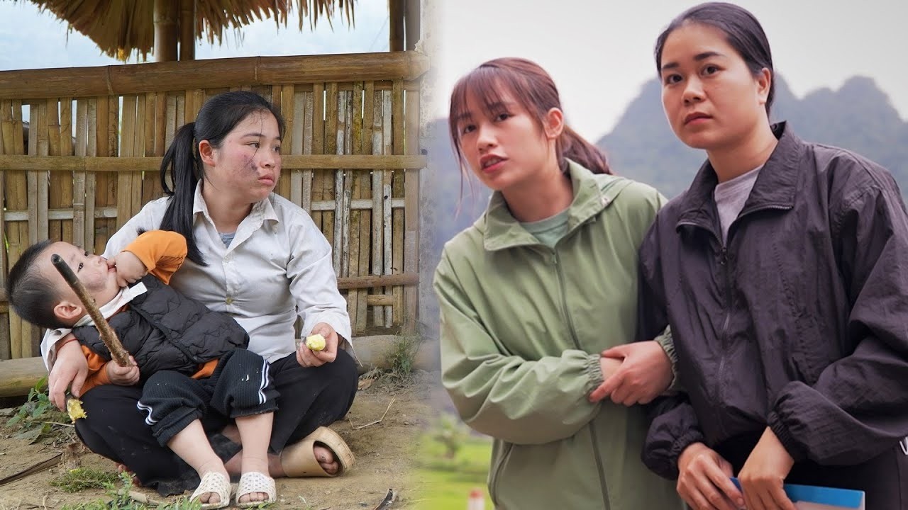 What happens to a single mother when her drunk ex-husband kicks her out of the house?