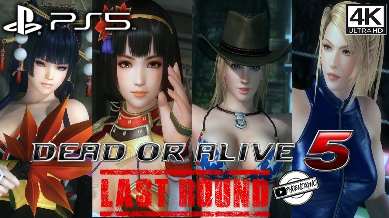 DEAD OR ALIVE 5 LAST ROUND - ALL CHARACTER'S POWER BLOWS (DLC CHARACTERS INCLUDED)✔️4K ᵁᴴᴰ 60ᶠᵖˢ PS5