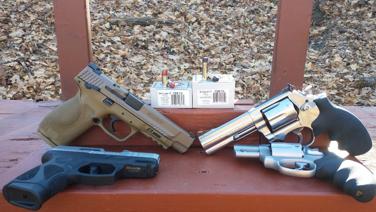 Защита от крупных животных - 9 мм+P против .38 Special+P Underwood Hard Cast (фанаты 9 мм меня во...