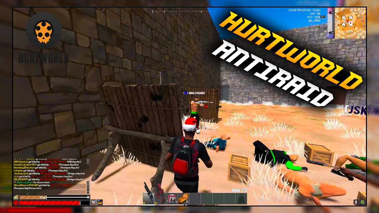 HURTWORLD || BASE DEFENSE AND COUNTERRAID! #21