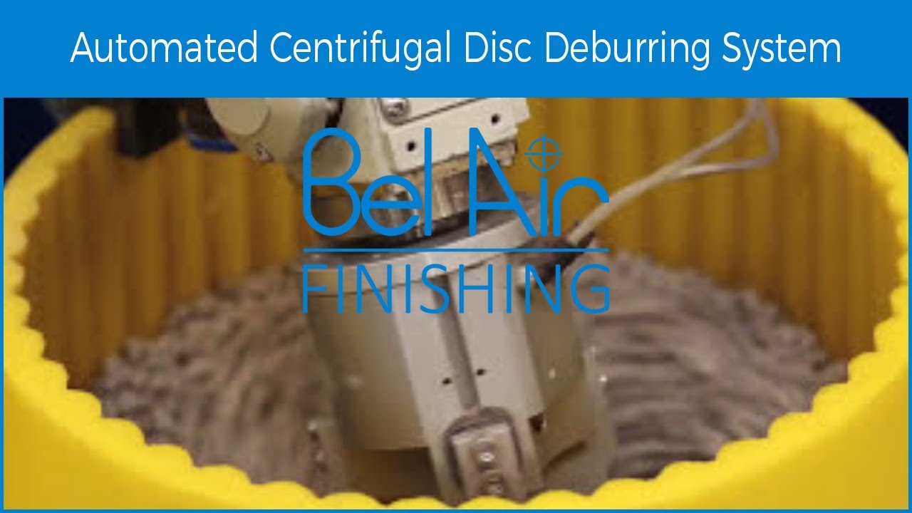 Automated Finishing Equipment - Mass Finishing with Bel Air
